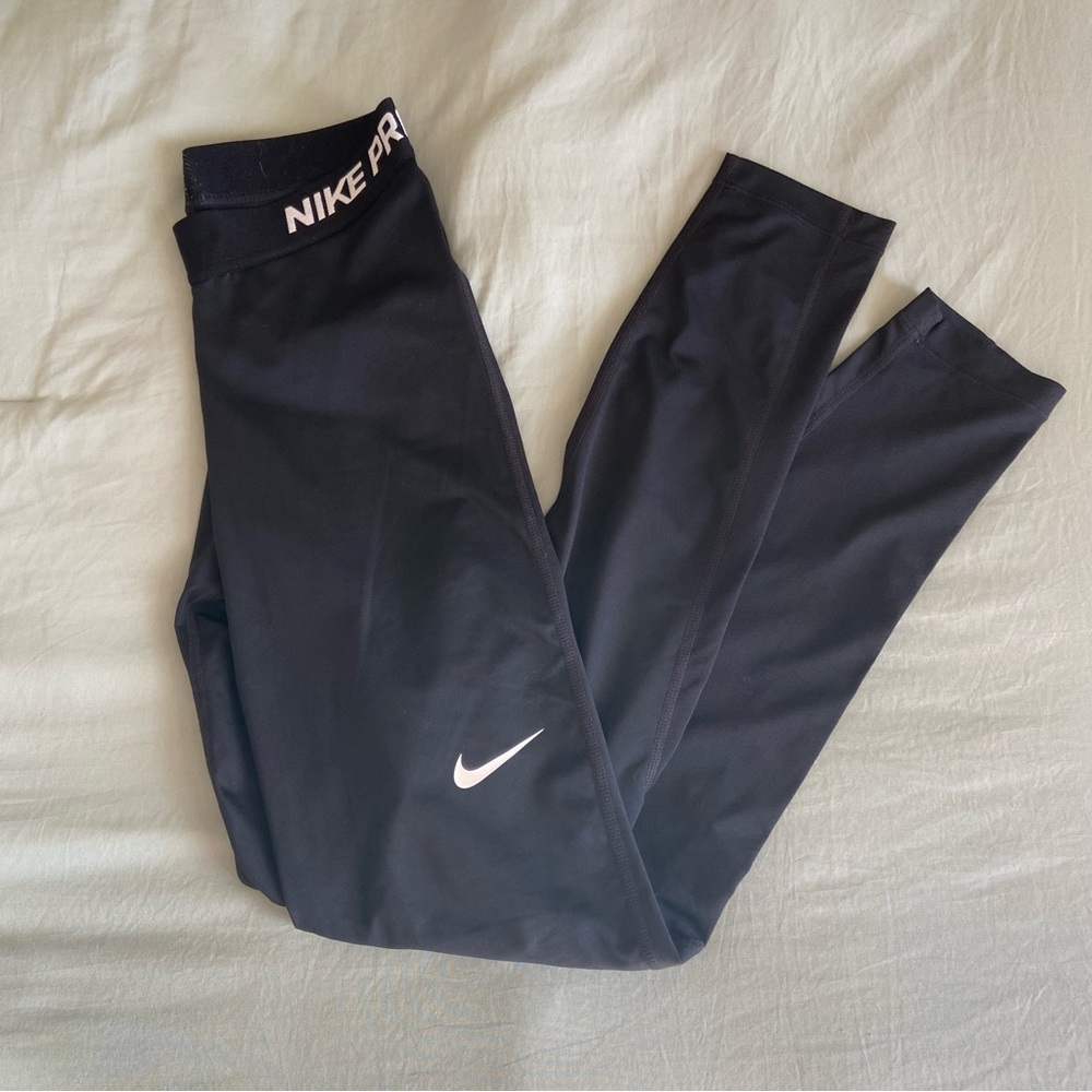 Nike Black Compression Leggings, Women’s size S